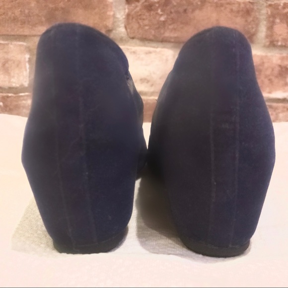 ModCloth Retro Wedges in Nightfall - Sz 5.5 - Picture 7 of 7